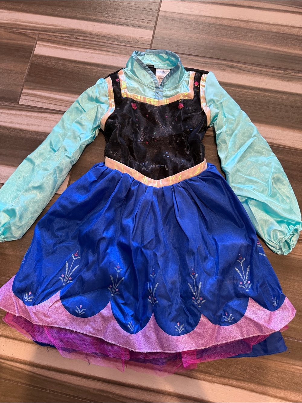 Disney Blue & Teal Princess Dress Costume